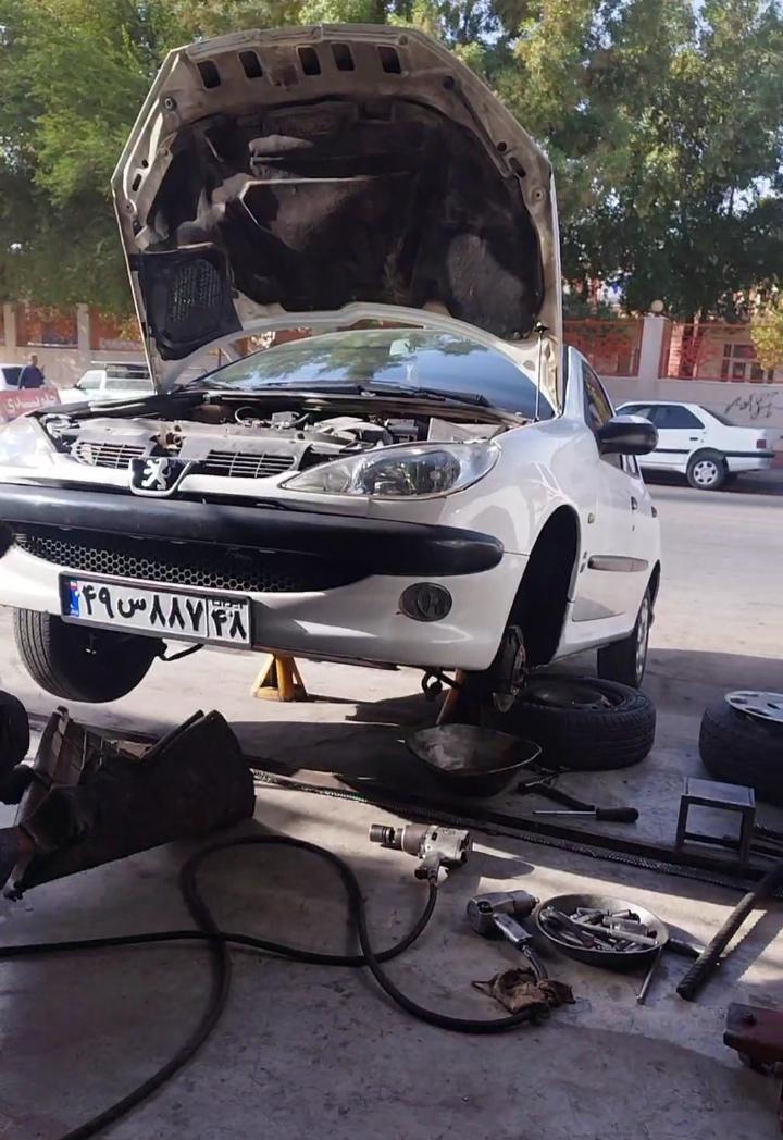 مکانیکی و جلوبندی استاد حسن روزبان
