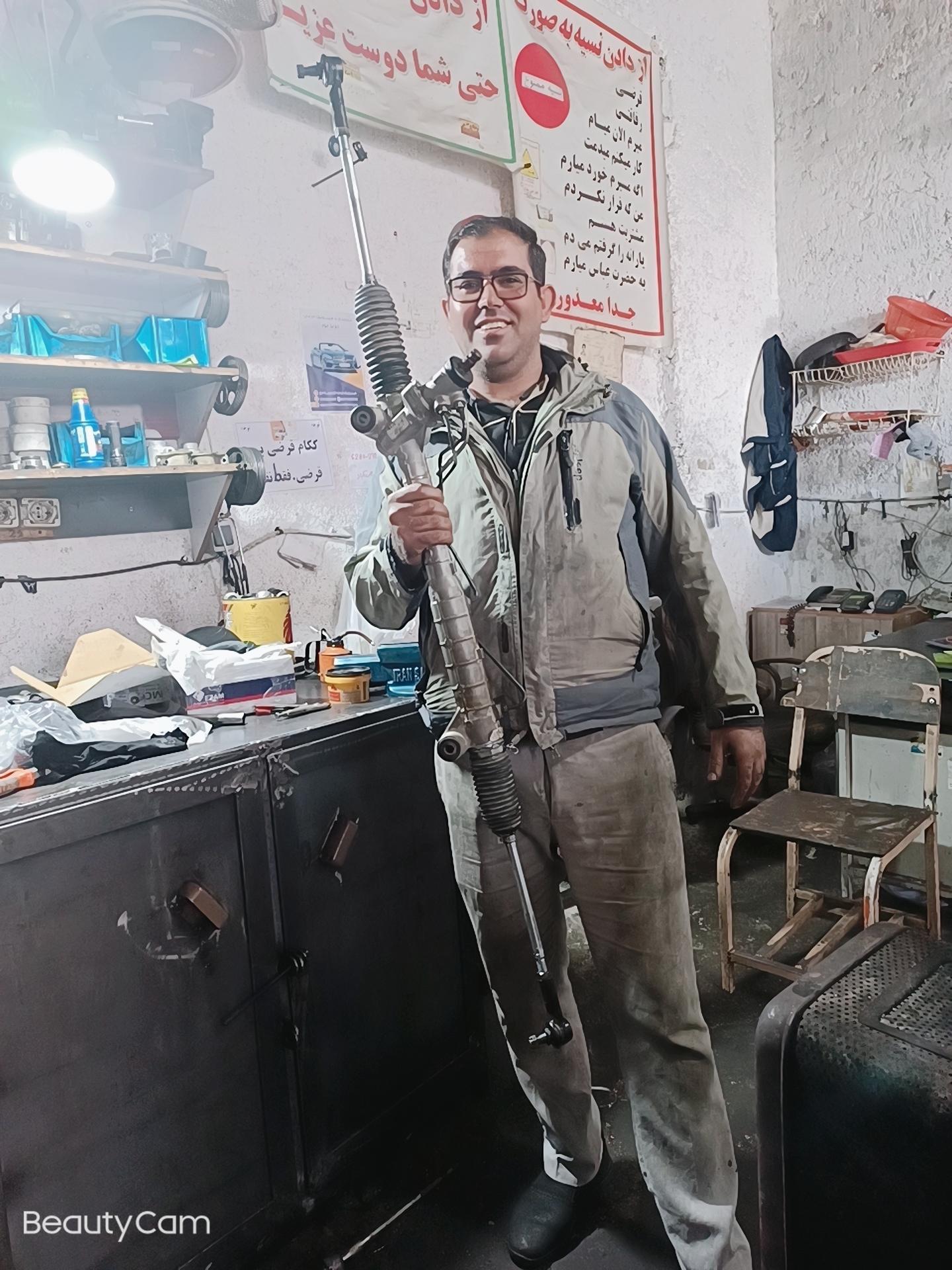 جلوبندی و هیدرولیک فرمان عزیزپور