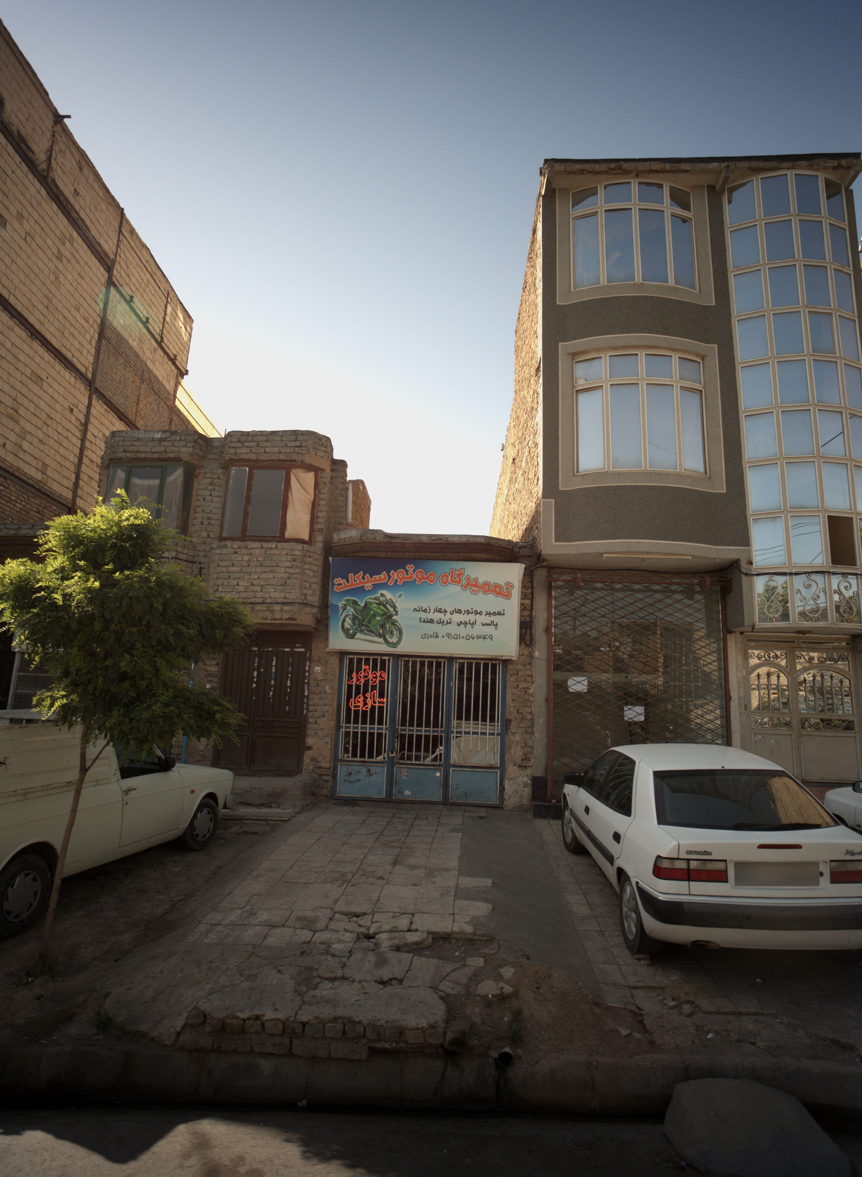 تعمیرگاه موتورسیکلت