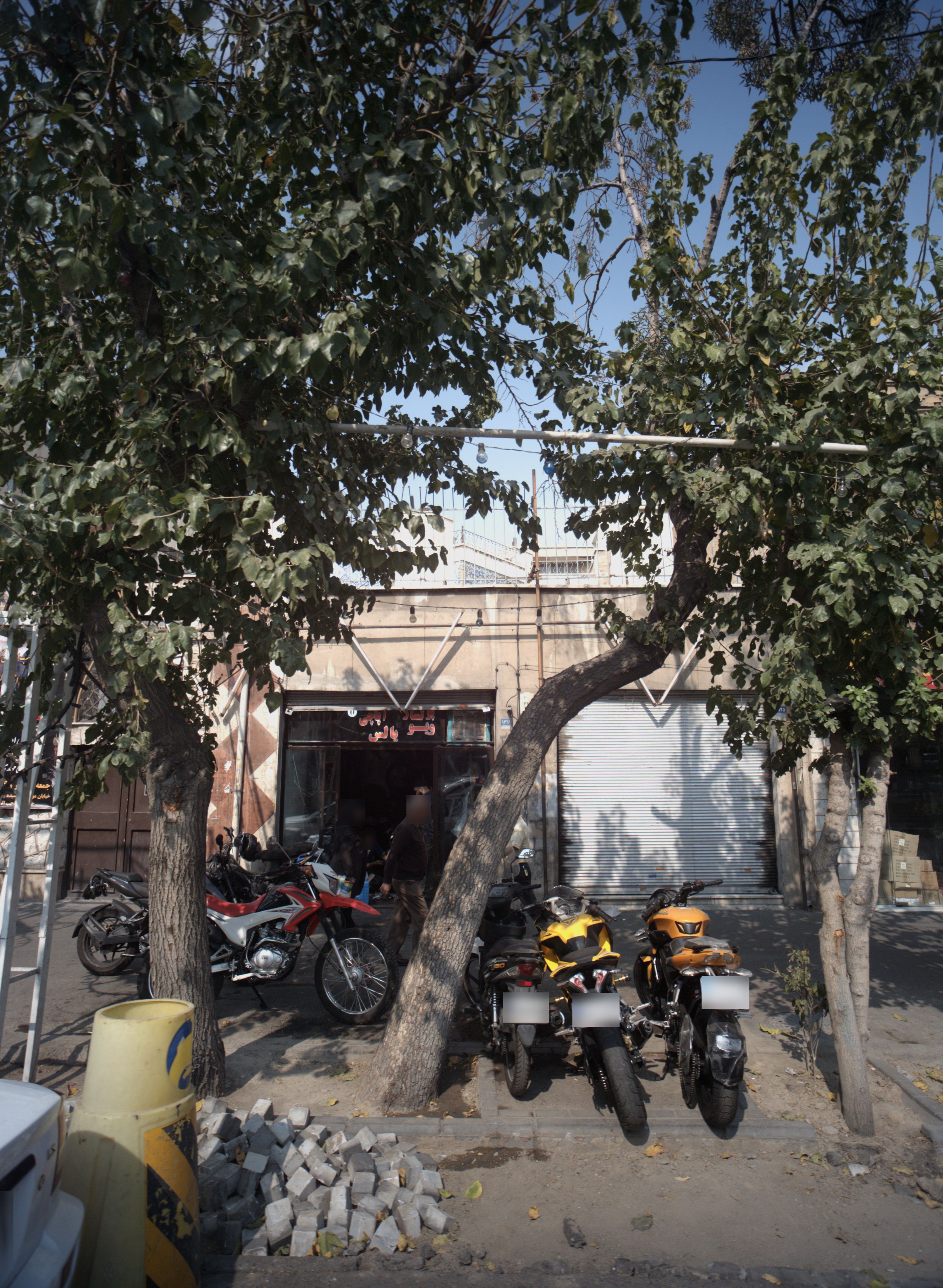 تعمیرگاه موتورسیکلت